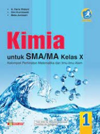 Image of KIMIA UNTUK SMA/MA KELASX KURIKULUM 2013